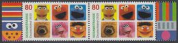 !a! GERMANY 2020 Mi. 3530 MNH Horiz.PAIR W/ Right & Left Margins (c) - TV-series "Sesame Street" - Unused Stamps