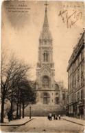 CPA PARIS 19e - L'Église Notre-Dame De Menilmonant (82823) - Arrondissement: 19