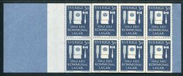 SWEDEN 1962 Local Government Constitution. Booklet MNH / **.  Michel 487 MH - 1951-80