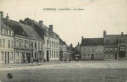 -dpts Div. -AT601- Pas De Calais - Audruicq - Grand Place - La Mairie - Café D Ela Mairie - Cafés - - Audruicq