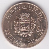 1 Euro De La Ville Du Havre. Pont De Normandie 1996 - Euros De Las Ciudades