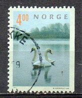 NORVEGE. N°1264 Oblitéré De 1999. Cygnes. - Cygnes