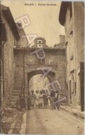 Rians (83) - Porte Saint-Jean (Circulé En 1932) - Rians