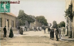 VERT-LE-PETIT SORTIE DES OUVRIERS DE LA POUDRERIE USINE INDUSTRIE 91 ESSONNE - Vert-le-Petit