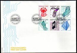 SWEDEN 1984 Swedish Technology FDC. Michel 1282-87 - FDC