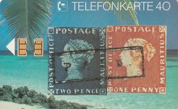 ALEMANIA. Postage Stamps 3 - Blue Mauritius + Red Mauritius. DE-E 03/91. (491) - E-Series : Edizione Della D. Postreklame