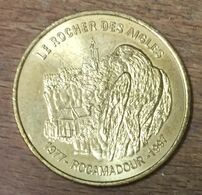 46 ROCAMADOUR LE ROCHER DES AIGLES MDP 2003 MÉDAILLE MONNAIE DE PARIS JETON TOURISTIQUE TOKENS MEDALS COINS - 2003