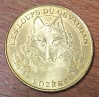 48 LES LOUPS DU GÉVAUDAN LOZÈRE MDP 2007 MÉDAILLE MONNAIE DE PARIS JETON TOURISTIQUE TOKENS MEDALS COINS - 2007