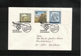 Austria / Oesterreich 1991 Hot Air Balloons Interesting Letter - Luchtballons