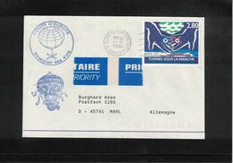 France / Frankreich 1994 Hot Air Balloon Event Interesting Letter - Luchtballons