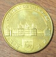 41 CHÂTEAU DE CHAMBORD MDP 2010 MINI MÉDAILLE SOUVENIR MONNAIE DE PARIS JETON TOURISTIQUE MEDALS COINS TOKENS - 2010