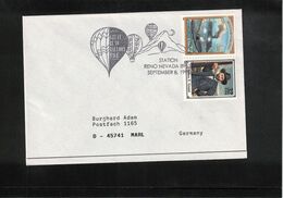 USA 1995 Hot Air Balloons Event Interesting Letter - Luchtballons