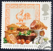 Great Britain - P2/31 - (°)used - 1989 -  Michel Nr. 1195 - Jaar Van De Food & Farm - Agriculture