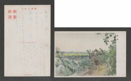 JAPAN WWII Military Observation Japanese Soldier Picture Postcard CENTRAL CHINA WW2 MANCHURIA CHINE JAPON GIAPPONE - 1943-45 Shanghai & Nanchino