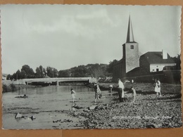 CPSM Hotton S/O L'Eglise Et L'Ourthe - Hotton