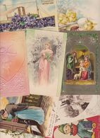 Lot 2525 De 10 CPA Fantaisies Dont Gaufrées Embossed) Déstockage Pour Revendeurs Ou Collectionneurs - 5 - 99 Postcards