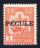 !!! FISCAL D'INDOCHINE PECULE N°8 NEUF SANS GOMME - Other & Unclassified