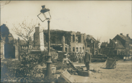 BE MESSINES / Maisons Bombardees / CARTE PHOTO ANIMEE - Mesen