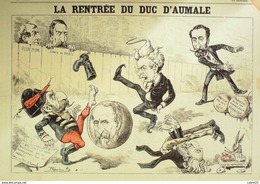 LE GRELOT-1889/936-RENTRE Du Duc D'AUMALE-PEPIN - Revues Anciennes - Avant 1900
