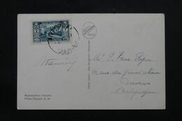 LIBAN  - Affranchissement De Beyrouth Sur Carte Postale Pour La Belgique En 1937 - L 69645 - Lettres & Documents