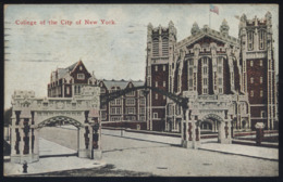 CPA - (Etats-Unis) College Of The City Of New York (obl. 1913) - Educazione, Scuole E Università