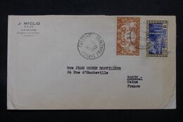 GUYANE - Enveloppe à Entête De Cayenne Pour La France En 1949 - L 69690 - Covers & Documents