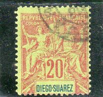 DIEGO SUAREZ -ET-DEPENDANCES:  YT N°31 Oblitéré - Used Stamps