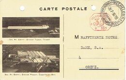 PK Publicitaire 1936 S.A. ETERNIT : Division Tuyaux à THISSELT Et Division Plaques à KAPELLE-OP-DEN-BOS - Kapelle-op-den-Bos