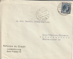 Luxembourg Lettre Pour L'Allemagne 1932 - Brieven En Documenten