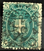 ITALY / ITALIA 1889 - Canceled - Sc# 52 - 5c - Oblitérés