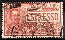 ITALY / ITALIA 1903 - Canceled - Sc# E1 - Express 25c - Exprespost