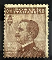 ITALY / ITALIA 1908 - MLH - Sc# 104 - 40c - Neufs