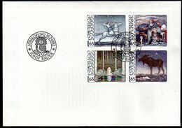 SWEDEN 1982 Bauer Centenary FDC. Michel 1178-81 - FDC