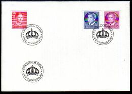 SWEDEN 1983 Definitive: King And Queen FDC. Michel 1243-45 - FDC