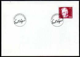 SWEDEN 1981 Wigforss Centenary FDC. Michel 1134 - FDC