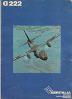 C2221 - Brochure Illustrata AVIAZIONE - AEREO G222 AERITALIA - SOCIETA' AEROSPAZIALE ITALIANA - Advertenties