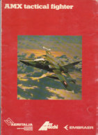 C2222 - Brochure Illustrata AVIAZIONE - AEREO AMX TACTICAL FIGHTER AERITALIA - SOCIETA' AEROSPAZIALE ITALIANA - Advertenties