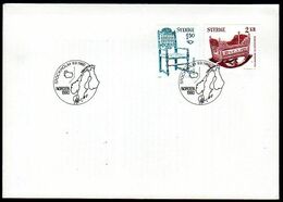 SWEDEN 1980 Nprdic Countries: Handicrafts FDC.  Michel 1115-16 - FDC