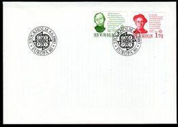 SWEDEN 1980 Europa: Personalities FDC.  Michel 1106-17 - FDC