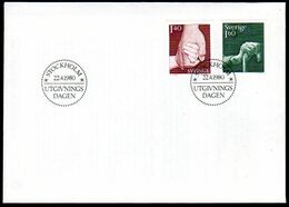 SWEDEN 1980 Social Care FDC.  Michel 1103-04 - FDC