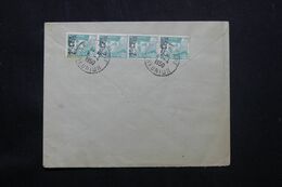 RÉUNION - Enveloppe Commerciale De Saint Pierre Pour La France En 1950, Affranchissement CFA Au Verso - L 69800 - Briefe U. Dokumente