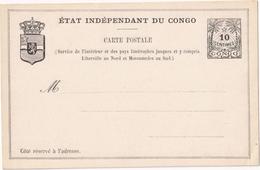 Stamped Stationery - Congo - Unused - Enteros Postales