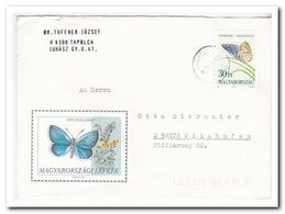 1993, Letter From Tapolca To Vilshofen Germany - Cartas & Documentos