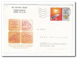 1993, Letter From Tapolca To Vilshofen Germany - Cartas & Documentos