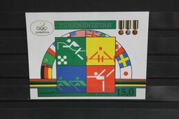 Turkmenistan, Block 2, Olympische Sommerspiele Barcelona 1992; NMH - Summer 1992: Barcelona