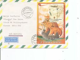 Brésil ( Lettre Par Avion De 1994 De Varginha Vers La Grande-Bretagne à Voir) - Lettres & Documents