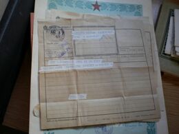 Telegram Tavirat Budapest  To Ujvidek Novi Sad 1944 WW2 - Telégrafos