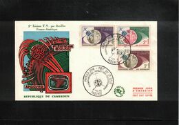 Cameroon 1963 Space / Raumfahrt Satellite Telstar FDC - Afrika