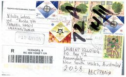 (L 6)  EUROPA CEPT Anniversary -  2006 - Ukraine Letter Posted To Australia - - 2006