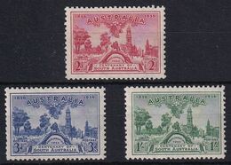 Australia 1936 South Australia SG 161-63 Mint Never Hinged - Nuevos